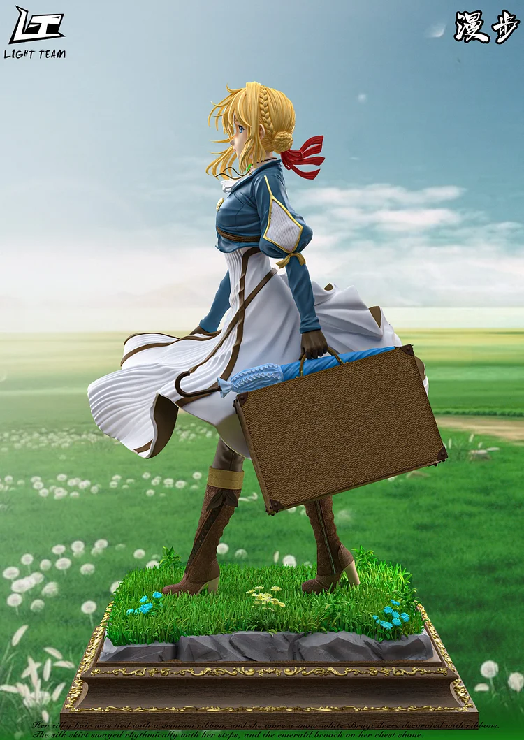 LIGHT TEAM Studio-Violet Evergarden Prairie Walk Collectible 1/4 & 1/6 Statue(GK)-