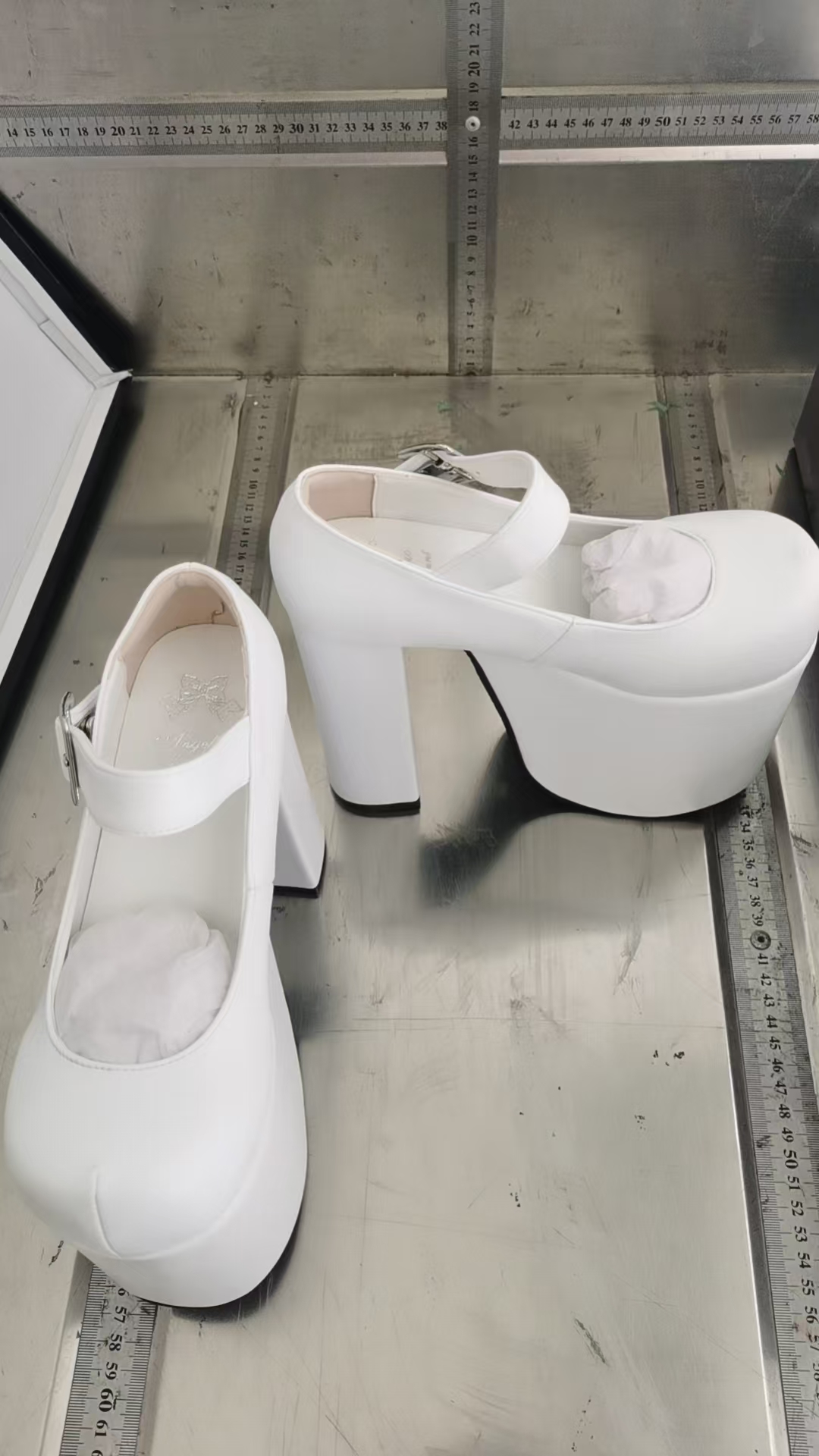 GOOSHOE Mori Girl Lolita Cosplay Shoes High Heels Pumps Princess Dress Lovely Party Shoes 33-47 15cm