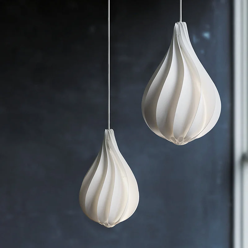 Nordic Bud Shape Pendant Light Designer Lamp Shade