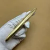 Handmade pure copper 18K gold plated concealed nib fountain pen/ballpoint pen/collectible