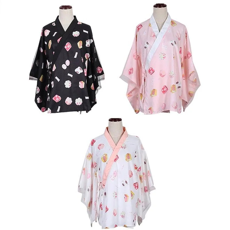 Cookie Bunny Kimono Bathrobe Haori SP179488