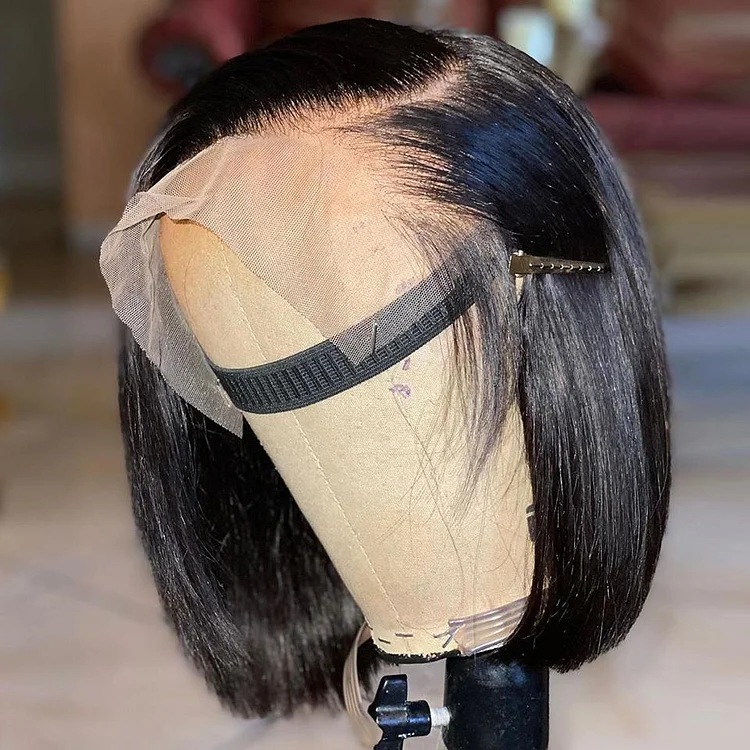 Full Texture Lace Front Bob Wig