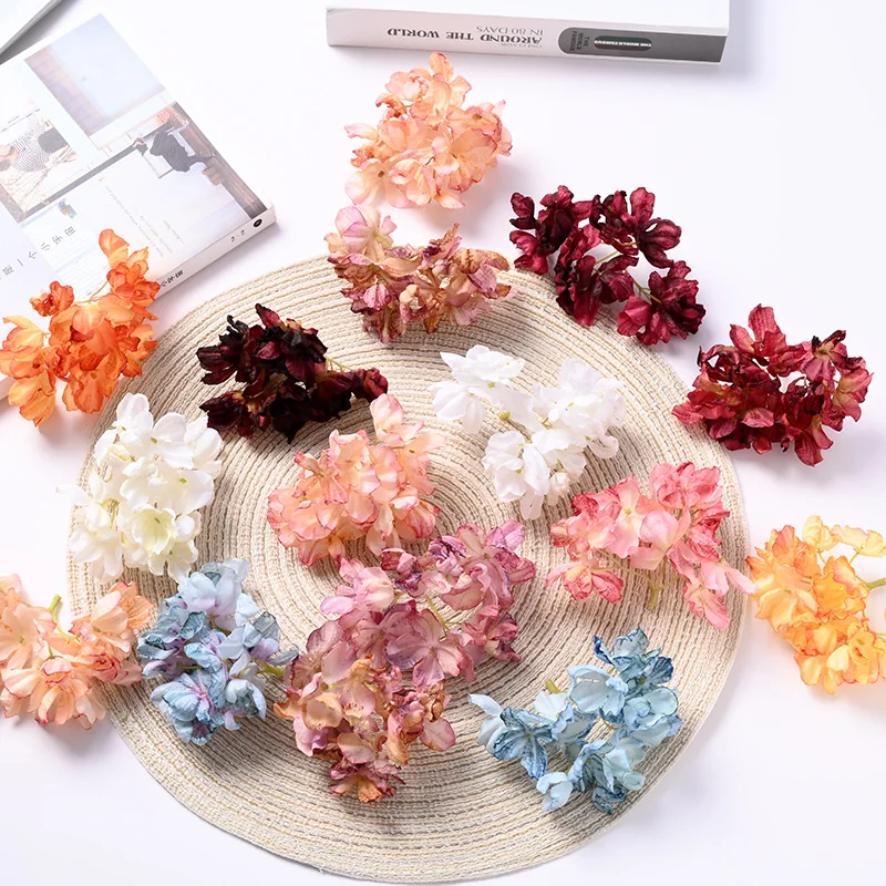 10 PCS Hydrangea Artificial Flower