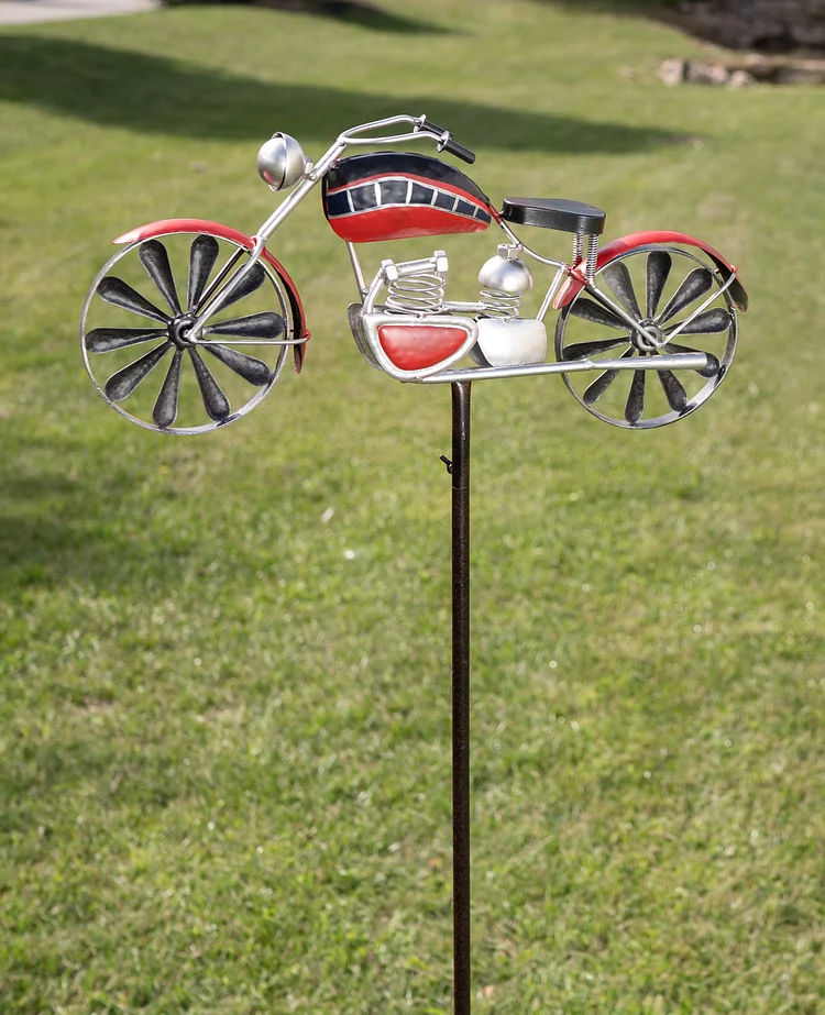 Motorcycle Spinner, Red