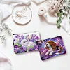 2pcs DIY Diamond Art Diamond Dot Card Pack Diamond Painting Coin Pouch (Rabbit)