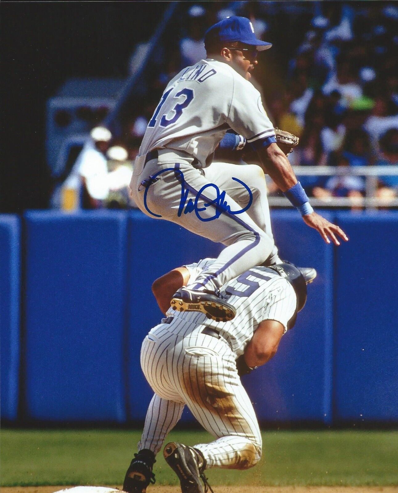 Signed 8x10 JOSE LIND Kansas City Royals Autographed Photo Poster painting - COA