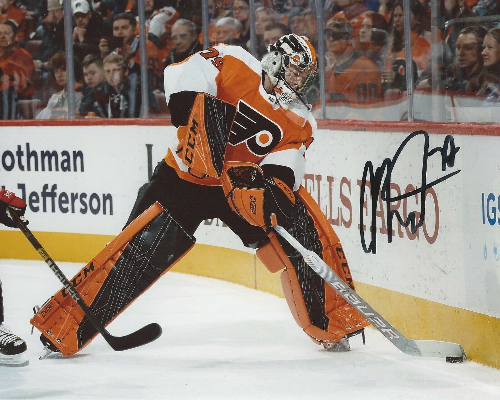 Carter Hart Signed 8x10 Photo Poster painting Philadelphia Flyers Autographed COA D