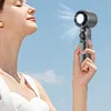 Portable Handheld Personal Turbo Fan USB Rechargeable Cooling Fan 100 Gear Speed