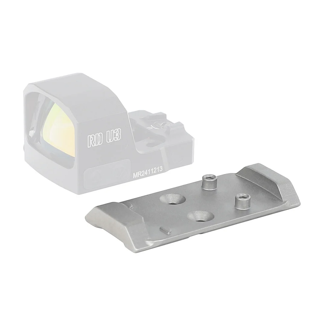 ohhunt&reg; CZ P10 S/C/F Optics Adapter Plate fit 407K 507K EPS CNC Machined from 6AL4V Titanium