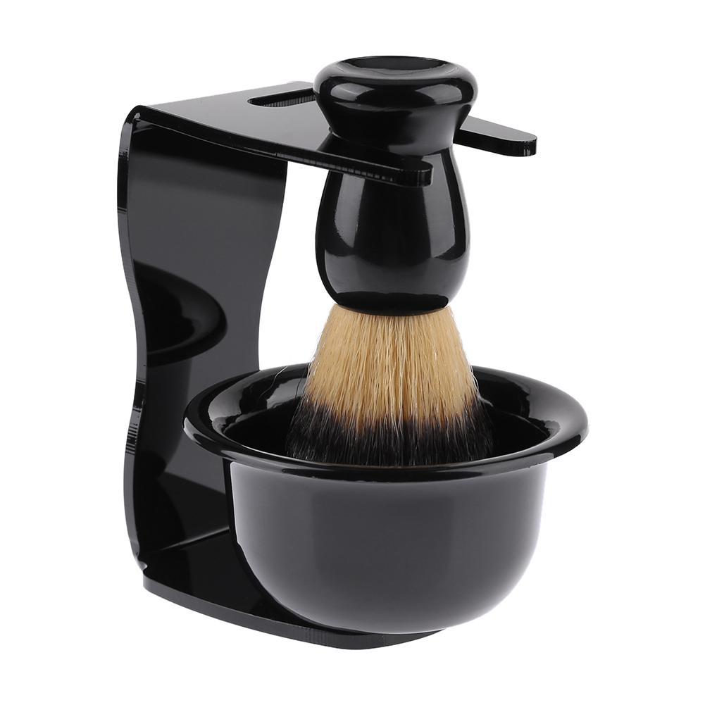 

3 in 1 Shaving Soap Bowl+Shaving Brush+Shaving Stand Bristle Hair Shaver, 501 Original