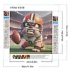 Cleveland Browns Football-Full Round Diamond Painting 30*30CM