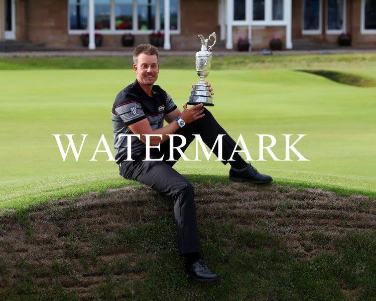 HENRIK STENSON 2016 British Open Golf Glossy 8 x 10 Photo Poster painting Poster