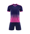 Top Quality Soccer Uniform Set Fully Sublimation Soccer Kit With Custom Design and logo Soccer Jersey Football Wear