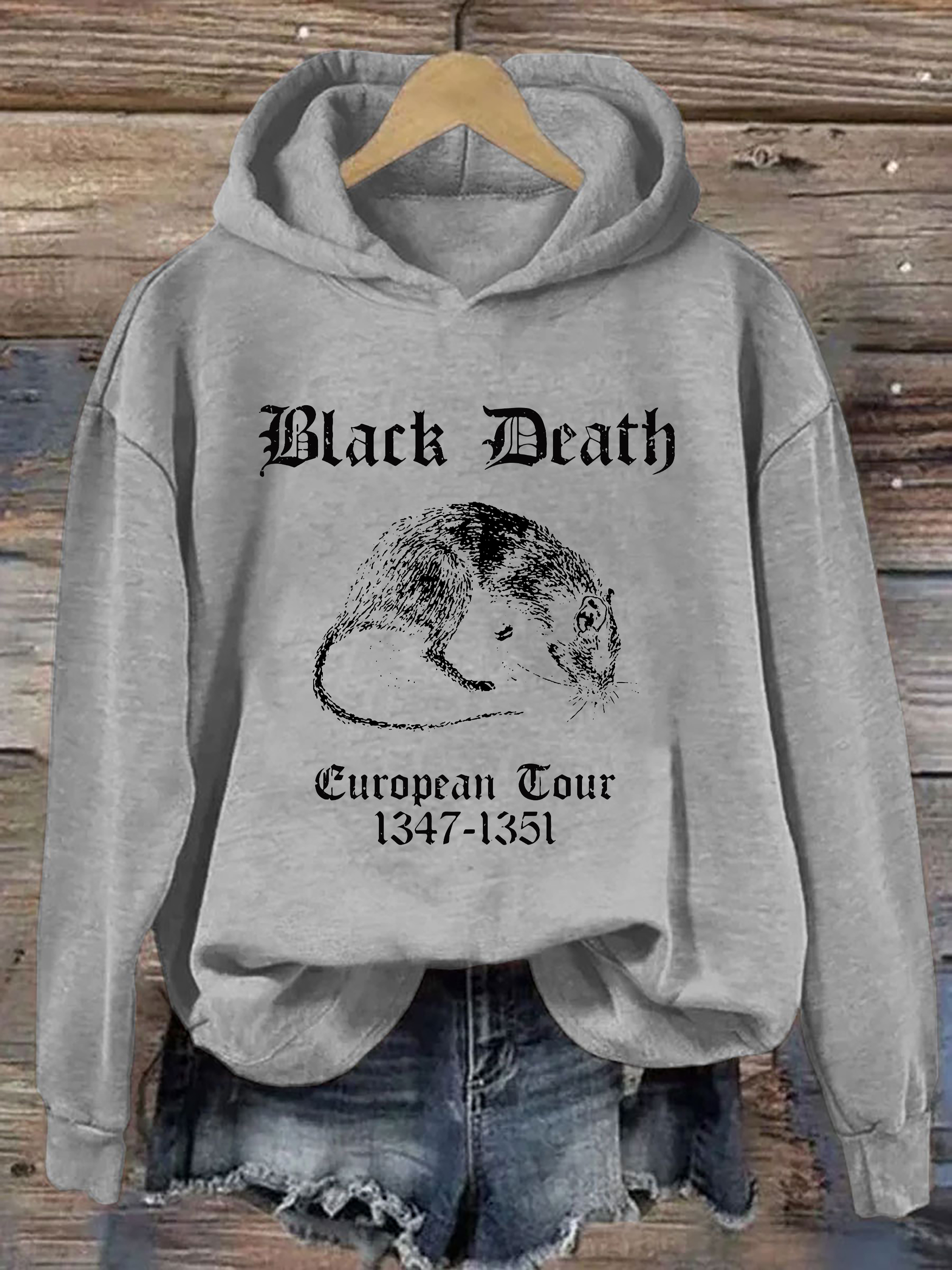 Black Death European Tour Hoodie
