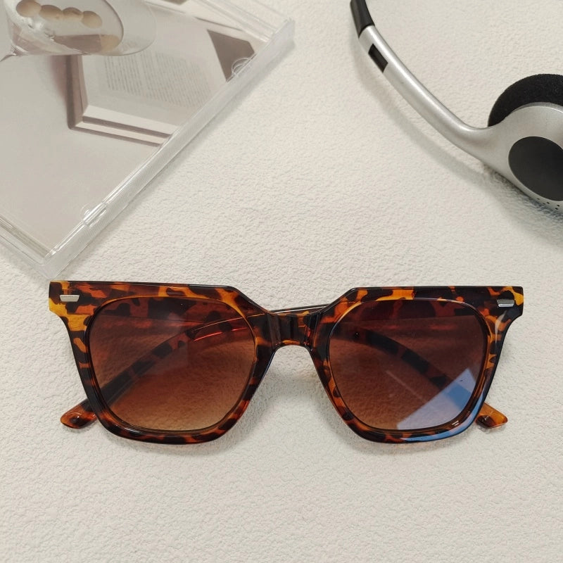 Casual Sweet Glasses Pc Resin Round Frame Square Oval Frame Full Frame Women’s Sunglasses