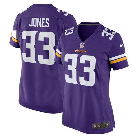 Women's  Aaron Jones Purple Minnesota Vikings Game Player Jersey