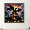 Castle And Dragon-Full Round Diamond Painting 40*40CM