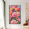 Roses-11CT Stamped Cross Stitch 35*60cm/13.78*23.62in(Big Size)