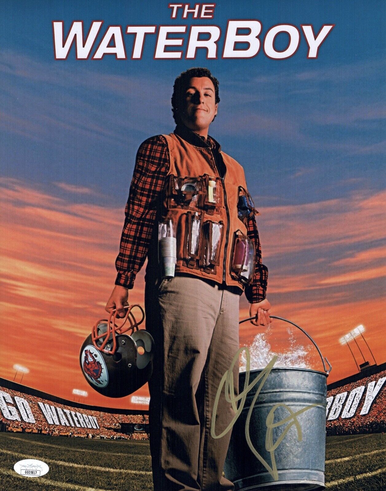 Adam Sandler Signed THE WATERBOY 11x14 Photo Poster painting IN PERSON Autograph JSA COA