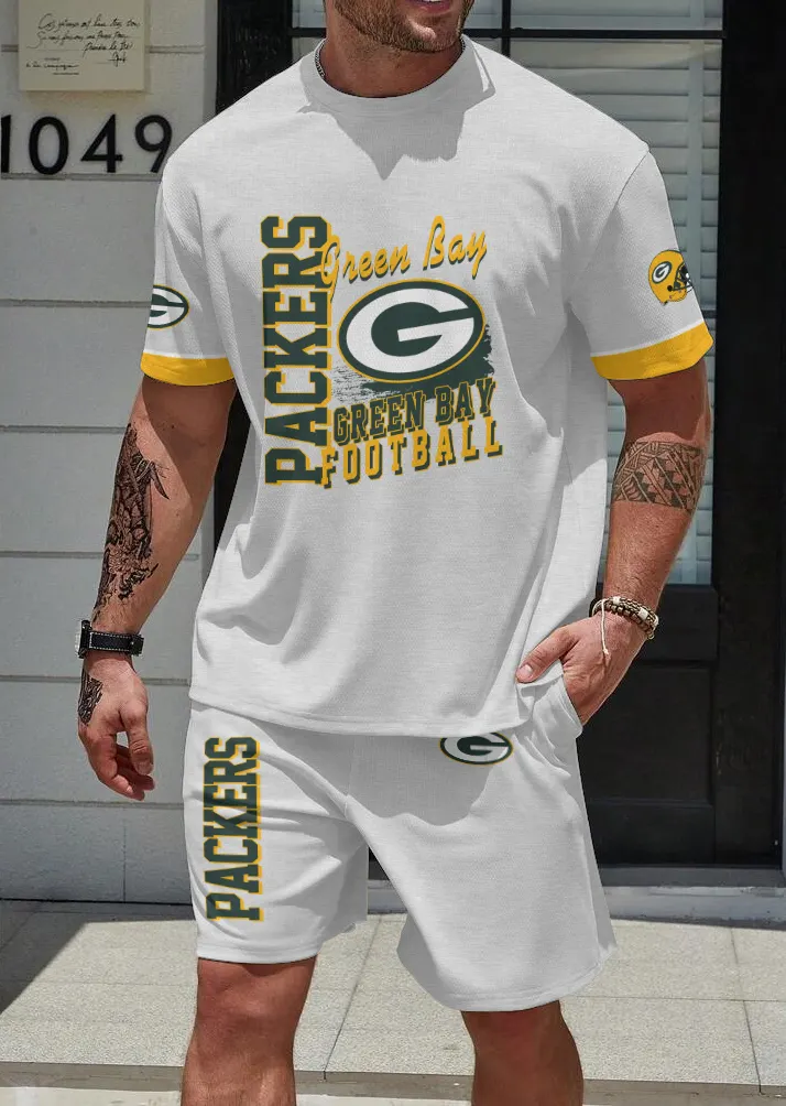 Green Bay Packers Limited Edition Top And Shorts Two-Piece Suits