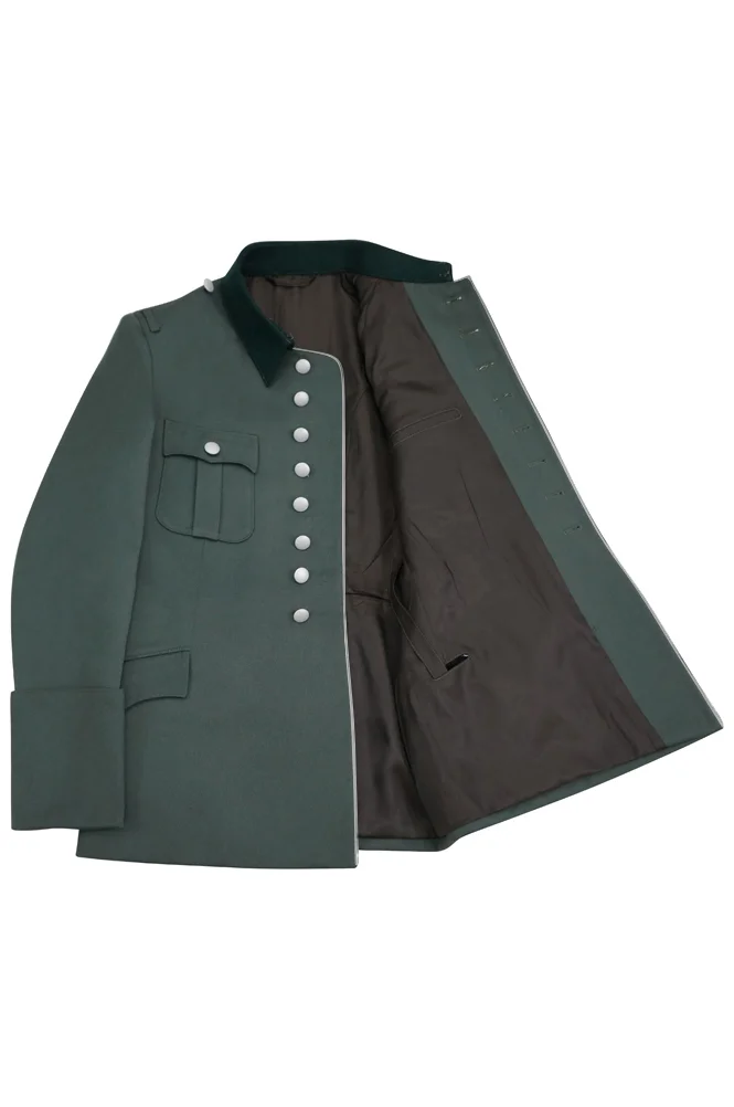   Wehrmacht German M1927 General Officer Gabardine Piped Service Tunic Jacket I German-Uniform