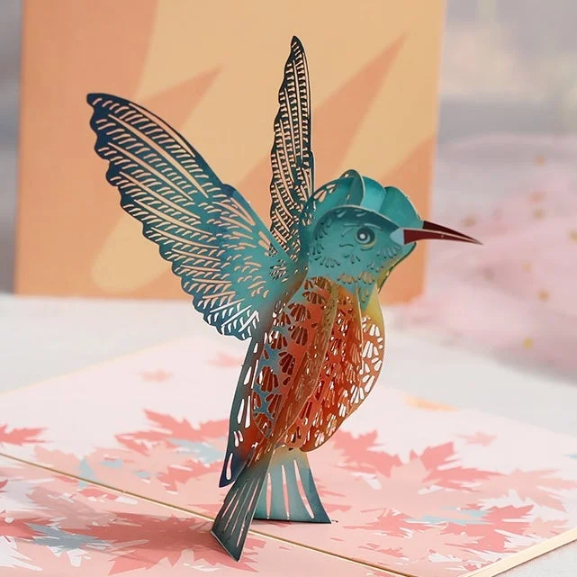 Hummindbird Pop-up Card