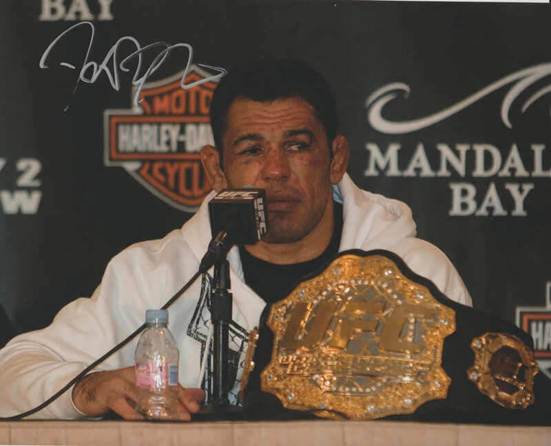 Ant?nio Rodrigo Nogueira Minotauro Big Nog Autographed Signed 8x10 Photo Poster painting CFS