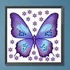 >SALE<5D DIY Partial Special Shaped Drill Diamond Painting Kit Butterfly Decor(YXC672)