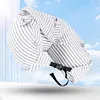 Stuffable Neck Pillow Hooded Neck Pillow for Airplane Long Flight (Light Grey)