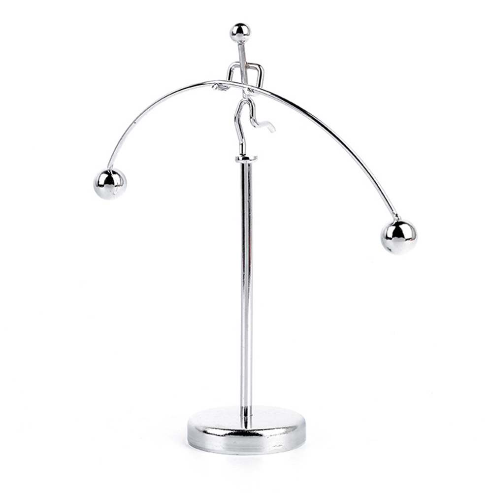 

Little Weightlifting Iron Man Balancing Ball Metal Man Swing Pendulum Toy, 501 Original