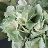 Korean Style Floral Gradient Color Artificial Stem Hydrangea Flower