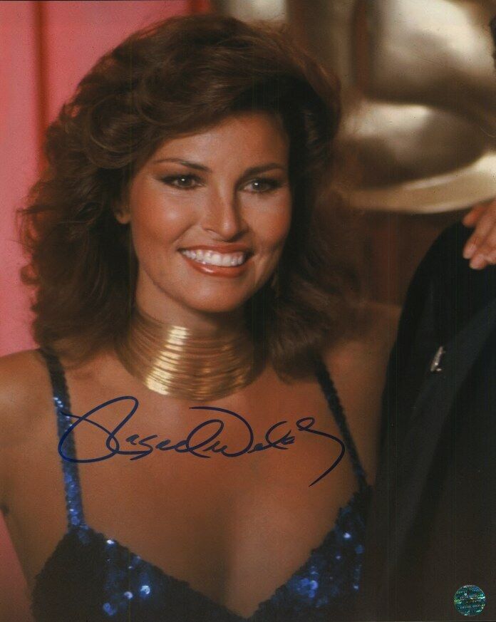 RAQUEL WELCH Autographed Original 8x10 Photo Poster painting LOA TTM