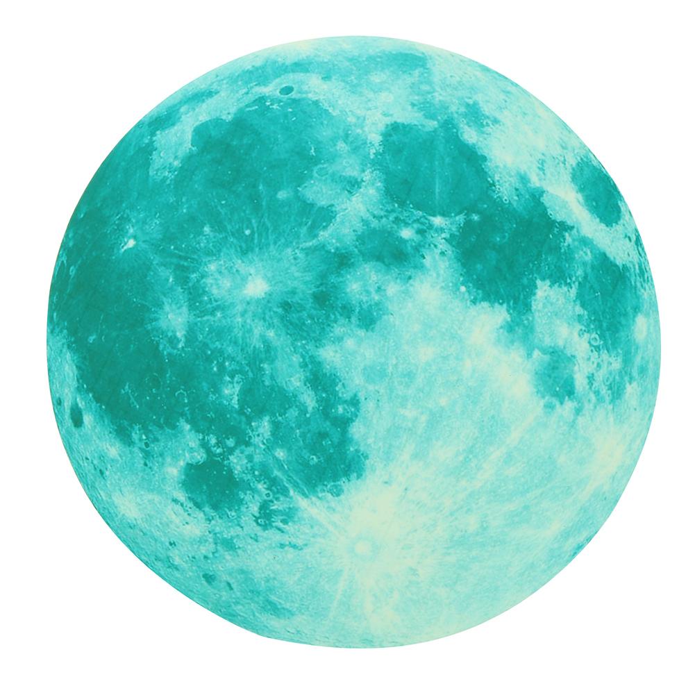 

Creative Moon Luminous Wall Stickers Fluorescent Kids Bedroom Decor, 12, 501 Original