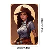 (Multi Style)Cowgirl - Vintage Metal Signs - 20*30cm