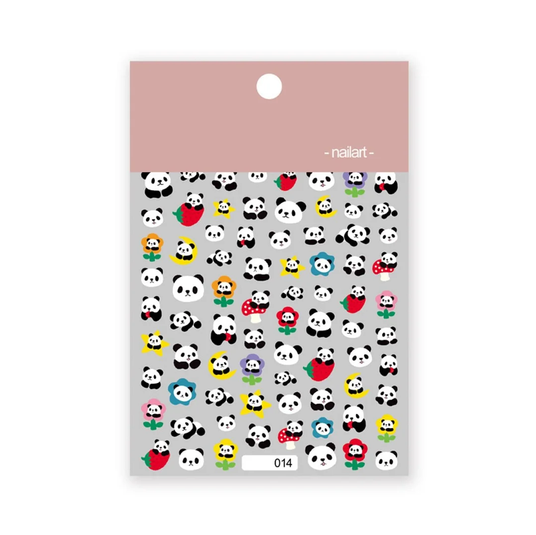 Yellow Smiles Sun and Moon Clouds High Quality 3D Engraved Nail Stickers Nail Art Decorations Nail Decals Design-Nail Inspo