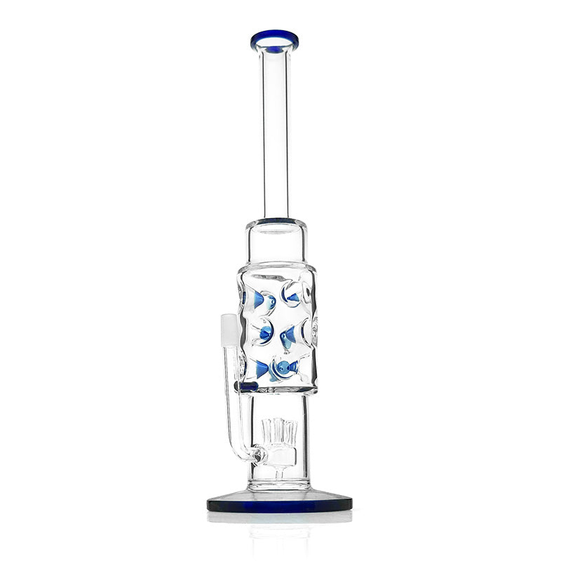 Fabegg Shape Glass Smoking Water Pipe with Sprinklers