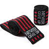 Men's Gym Elbow Wraps Wrist Straps Set Weightlifting Push Up Anti-Collision Support Gear by Inlyline