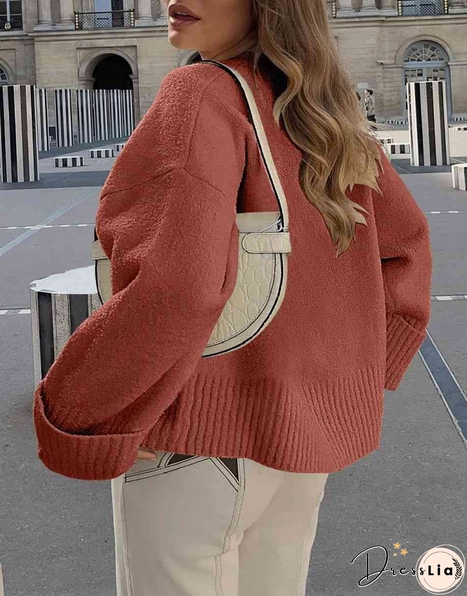 Chic and Relaxed winter Pullover