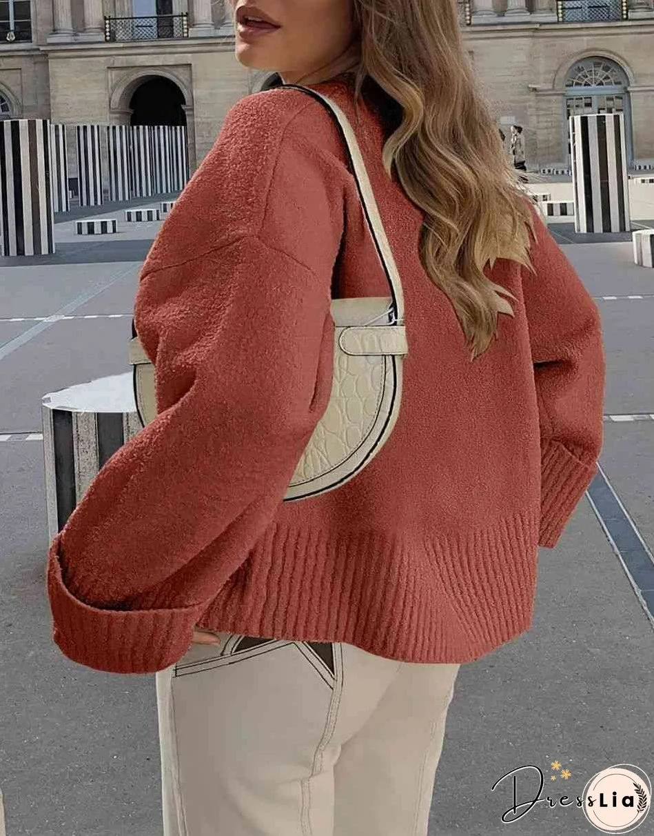 Chic and Relaxed winter Pullover