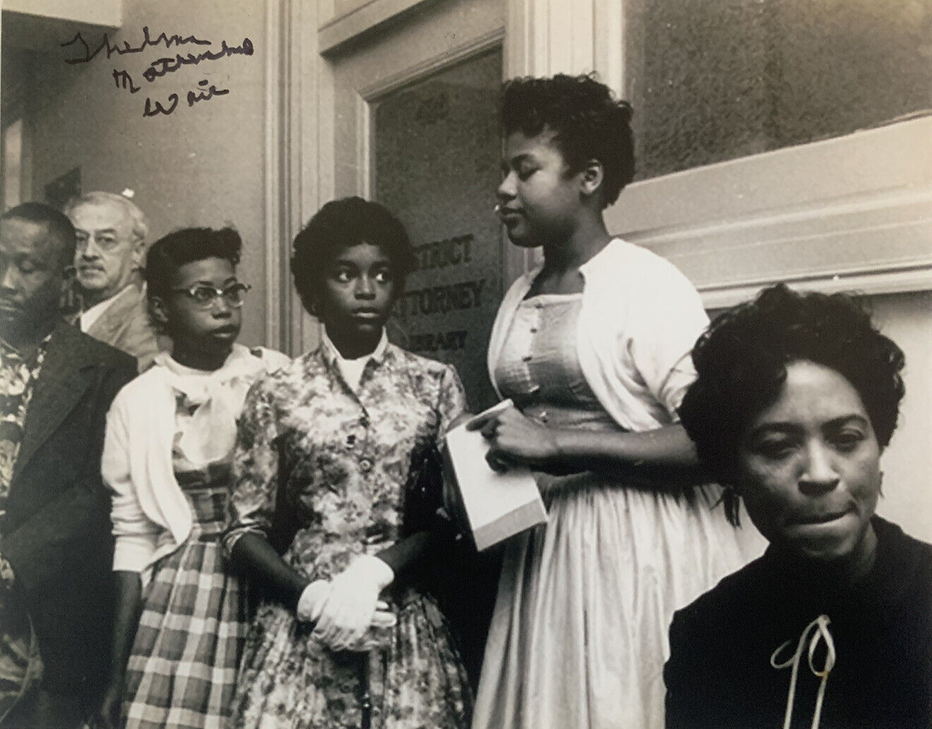 THELMA MOTHERSHED WAIR SIGNED Photo Poster painting CIVIL RIGHTS LITTLE ROCK NINE AUTOGRAPH COA