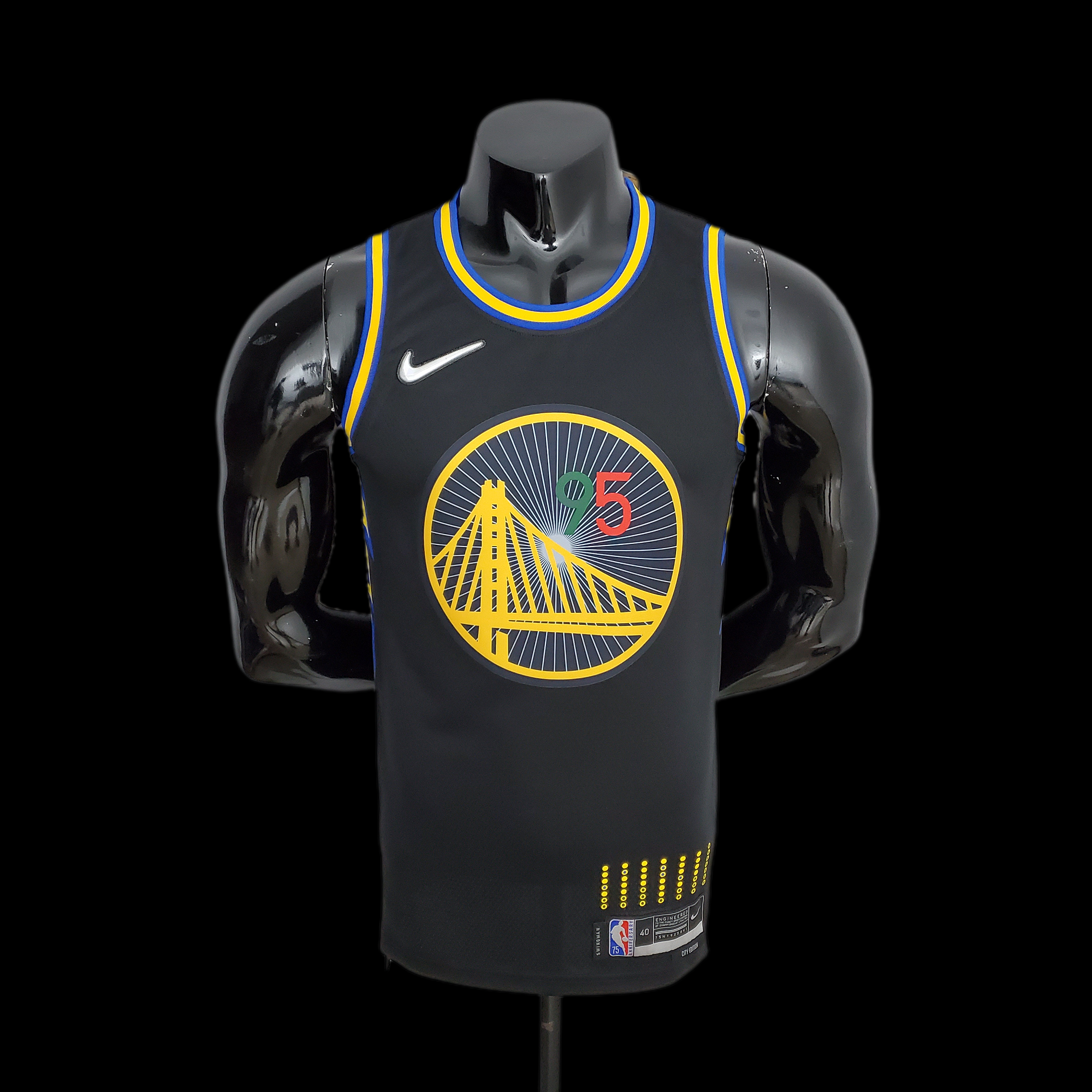 Maillot  Golden State Warriors 95 TOSCANO NBA Basket Maillot De Fou, site maillot de foot pas cher