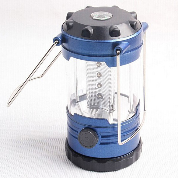 

Adjustable LED Light Hiking Bivouac Camping Lantern Tent Lamp with Compass, 501 Original