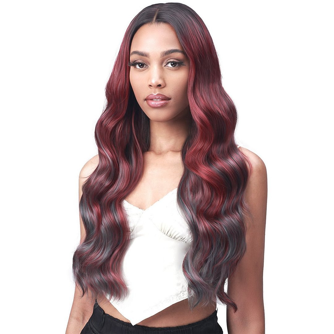 Bobbi Boss Synthetic Lace Front Wig - MLF554 Rosewood