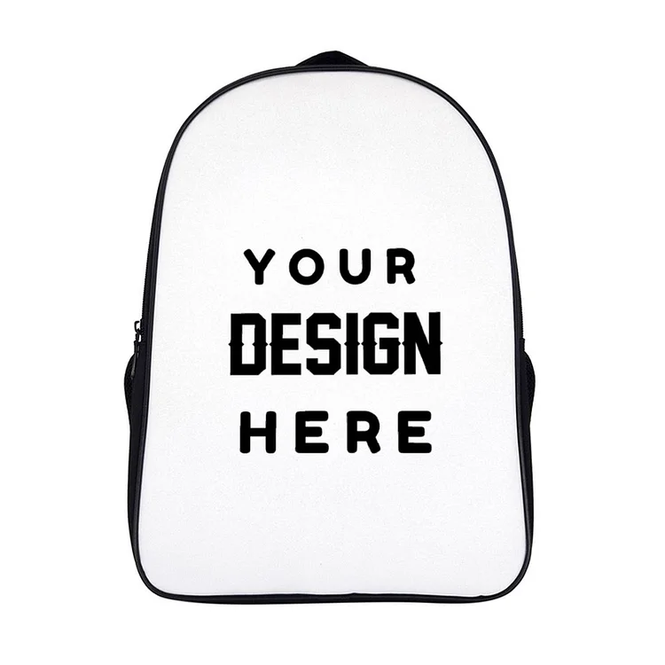 Personalized Design  16 Inch 2 Compartment Backpack
