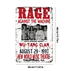 Rage Against the Machine - Vintage Metal Signs - 20*30cm/30*40cm - Music