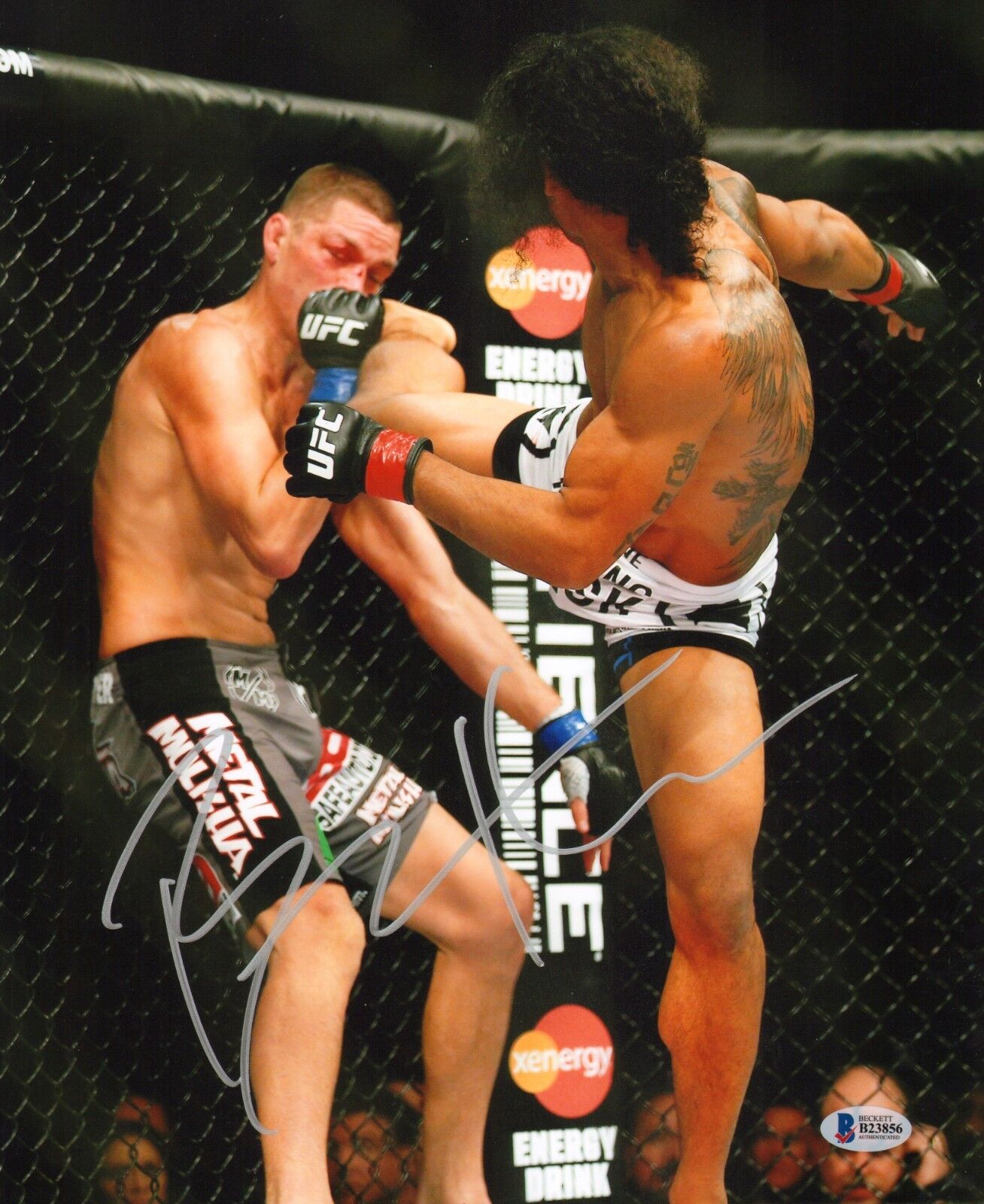 Benson Henderson Signed 11x14 Photo Poster painting BAS COA UFC on Fox 5 Picture vs Nate Diaz 9