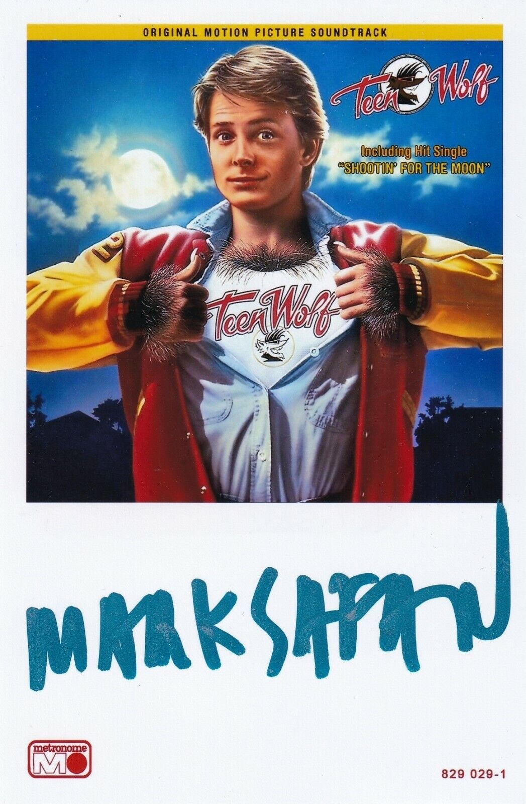 Mark Safan REAL hand SIGNED 4x6 Teen Wolf Photo Poster painting #1 COA Autographed