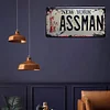 NEW YORK ASSMAN - Car License(6*12Inch) - Garage
