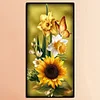 Sunflower - Round Drill Diamond Painting - 45*85CM - Large Size