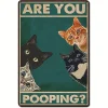 Cat - Vintage Metal Signs(12*16Inch) - Cat